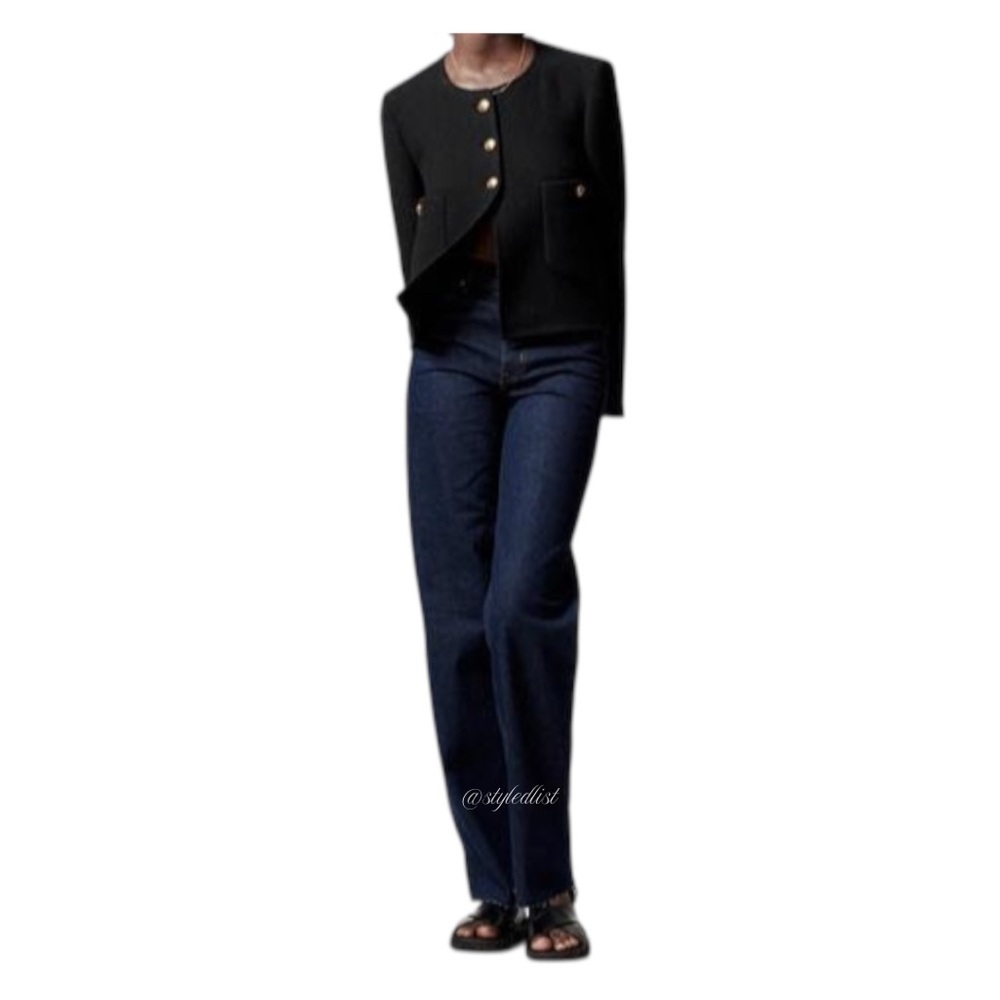 Zara Woman Full Length Jeans 6/38 NWT